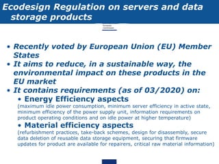Green ICT and future policy vision under Horizon Europe