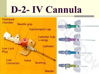 D-2- IV Cannula
 