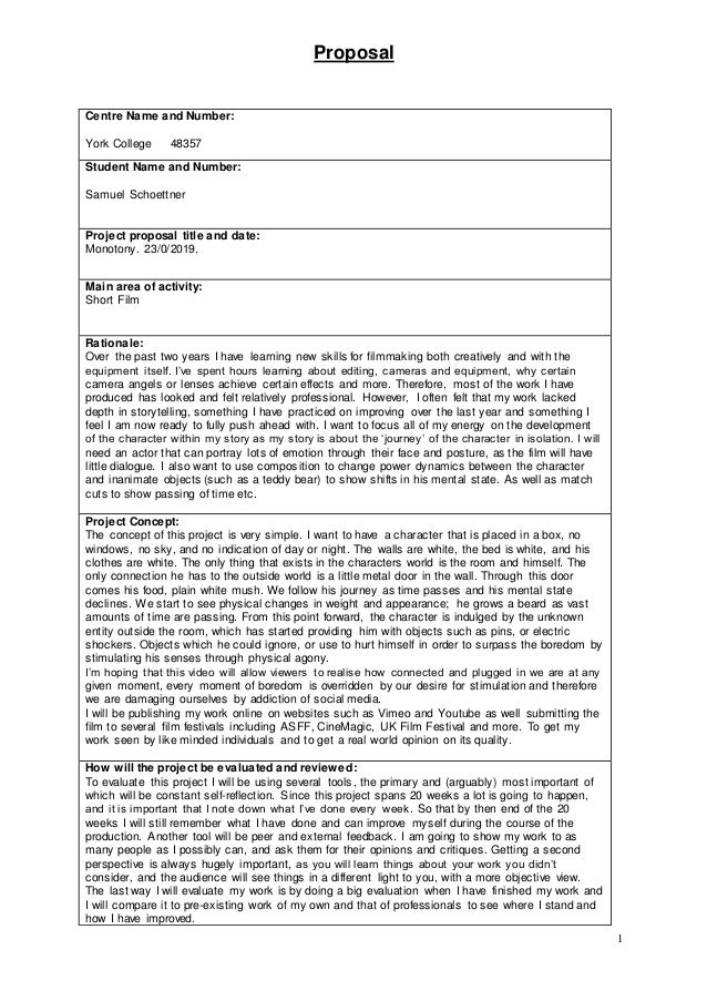 2 Fmp Proposal