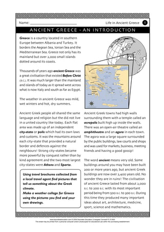 Athens vs sparta worksheet