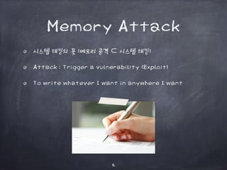 In Memory Attack Memory Attack - The Memory Attack Techniques | PDF