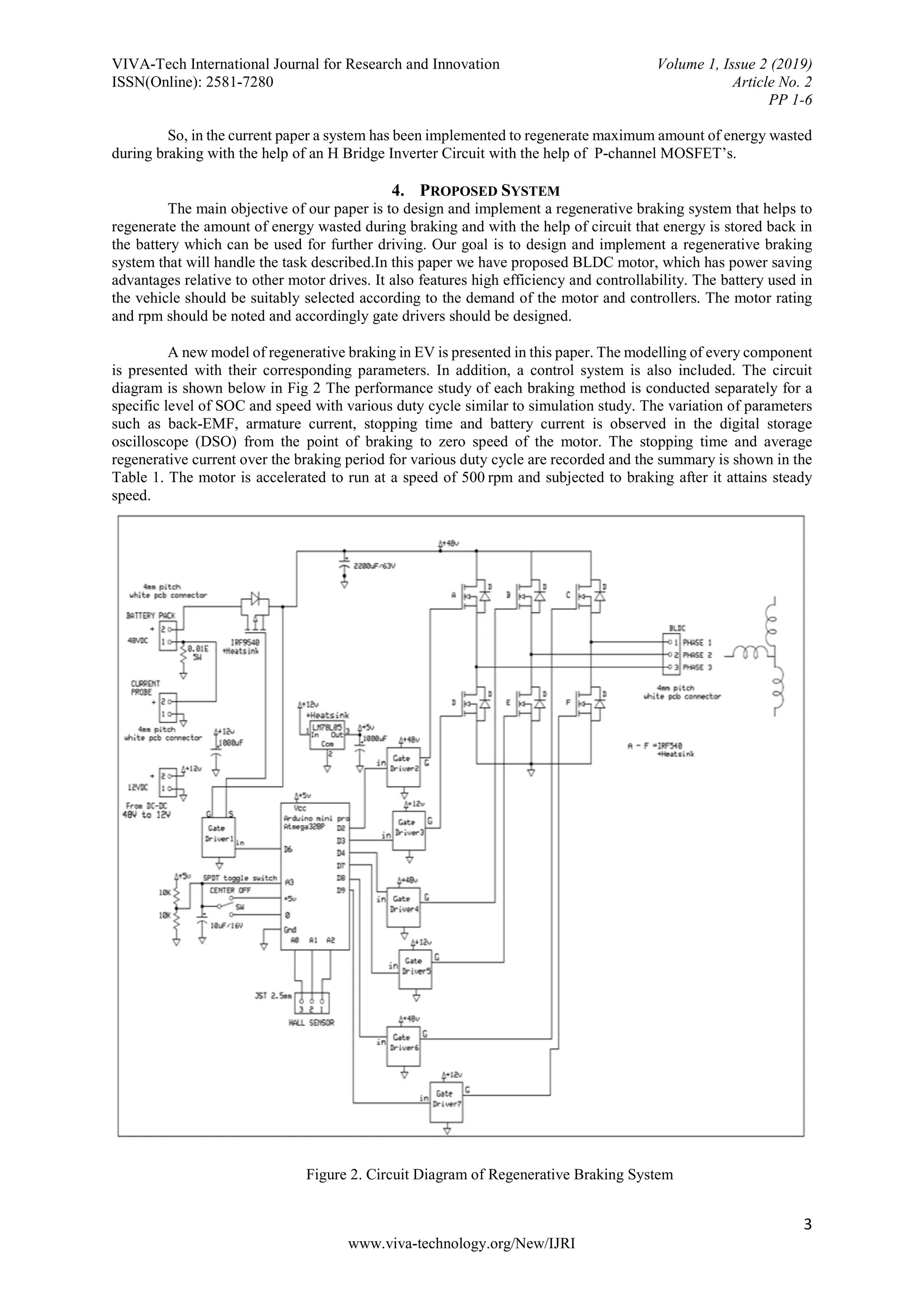 Design and Fabrication of Regenerative Braking in EV | PDF
