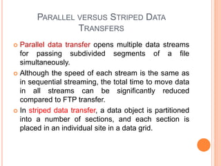 Data Intensive Grid Service Model | PPTX