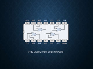 7432 Quad 2-input Logic OR Gate
 