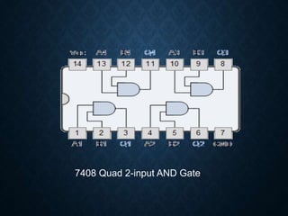 7408 Quad 2-input AND Gate
 