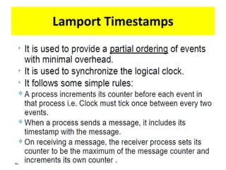 Lamport Timestamps
 