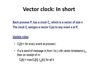 Vector clock: In short
 