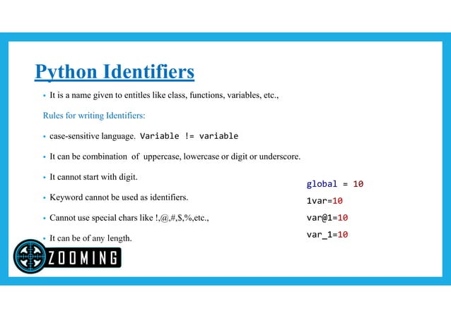 2. python basic syntax | PDF