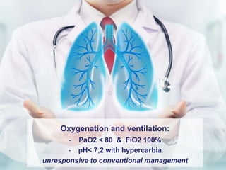 2. ecmo indications #beach2019 (bouchez) | PPTX