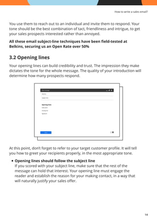 How to Write B2B Sales Email | PDF