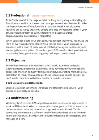 How to Write B2B Sales Email | PDF