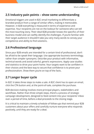 How to Write B2B Sales Email | PDF