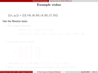 2. polynomial interpolation | PDF