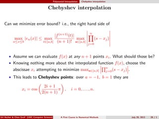 2. polynomial interpolation | PDF