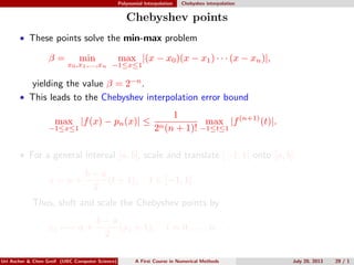 2. polynomial interpolation | PDF