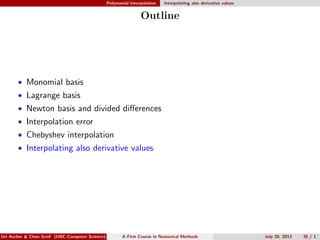 2. polynomial interpolation | PDF