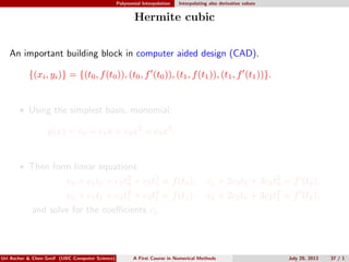 2. polynomial interpolation | PDF