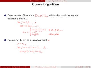 2. polynomial interpolation | PDF