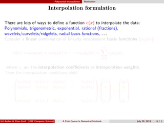 2. polynomial interpolation | PDF