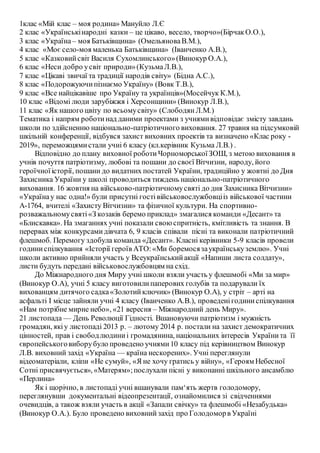 малюнок на асфальті до дня незалежності україни