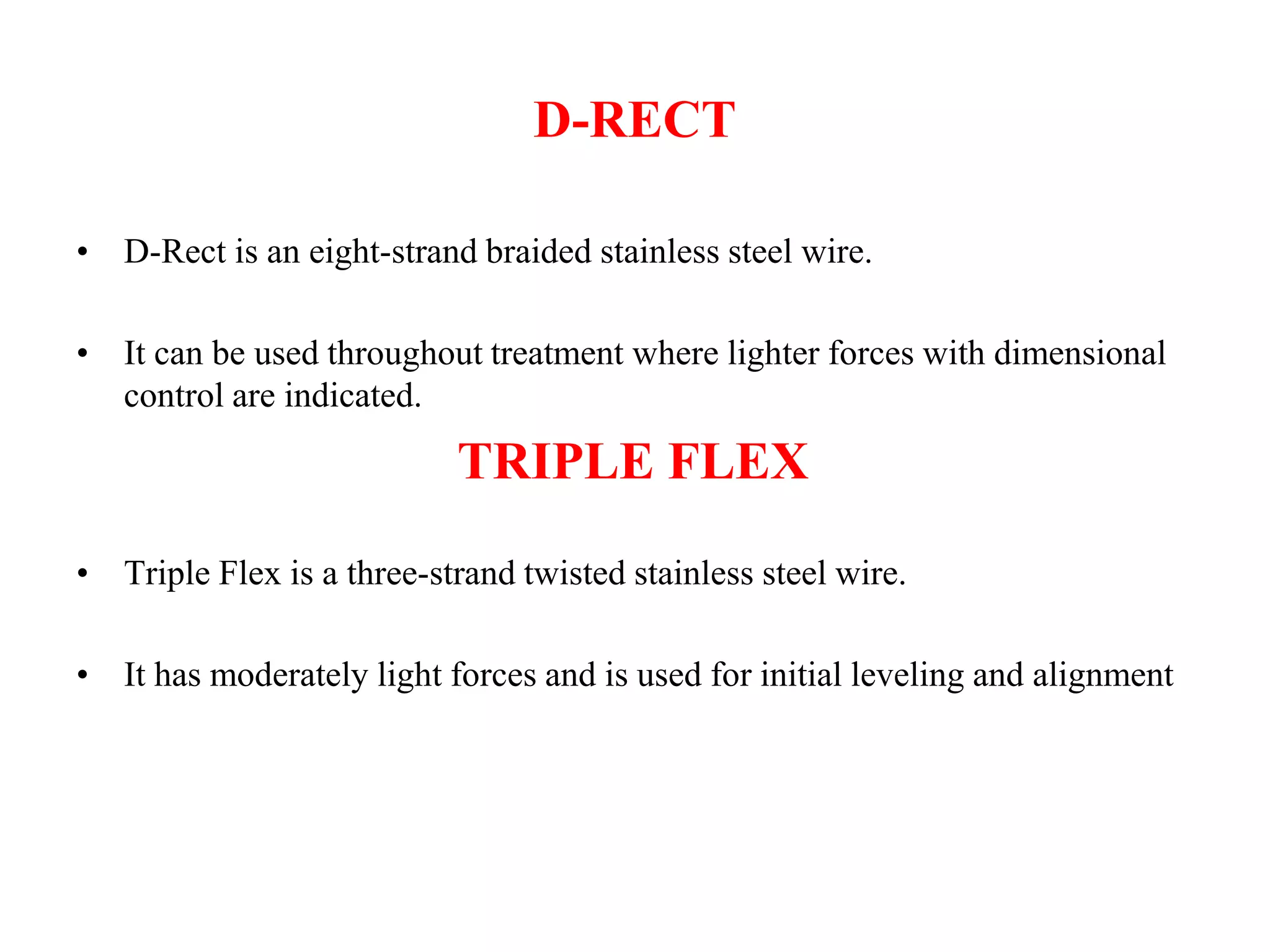 Recent advances in Orthodontic archwires PPT