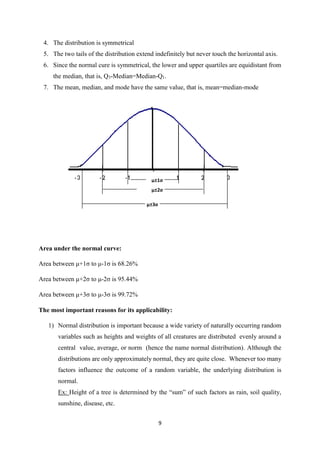 Different types of distributions | PDF