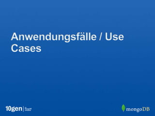 Anwendungsfälle / Use
Cases
 
