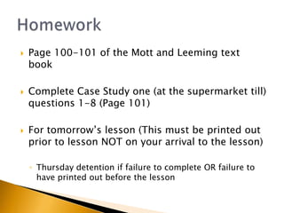  Register must be filled in by 8:15am