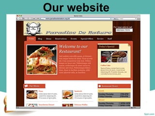 Our website

 