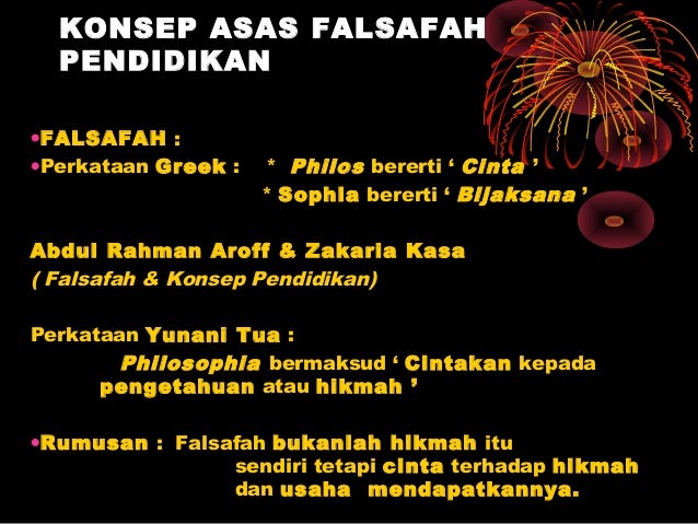 2.1 pengertian falsafah (pengenalan)