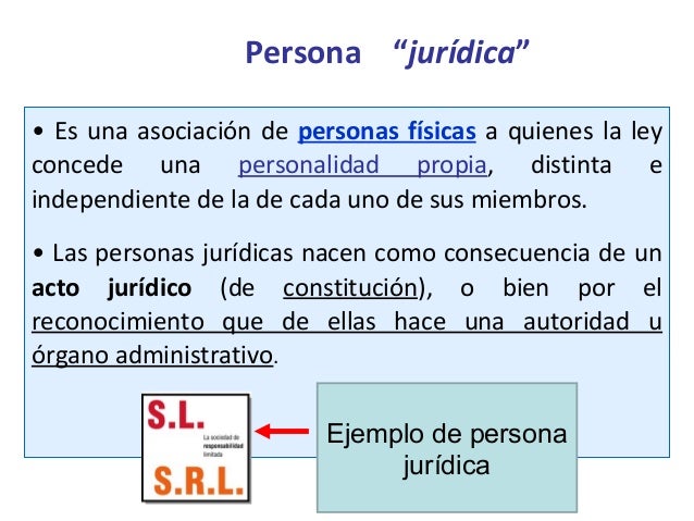 21 Persona física y jurídica