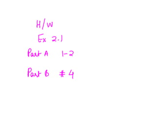 2.1 quadratics 11th sept