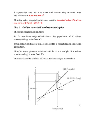 2.1 the simple regression model | DOCX