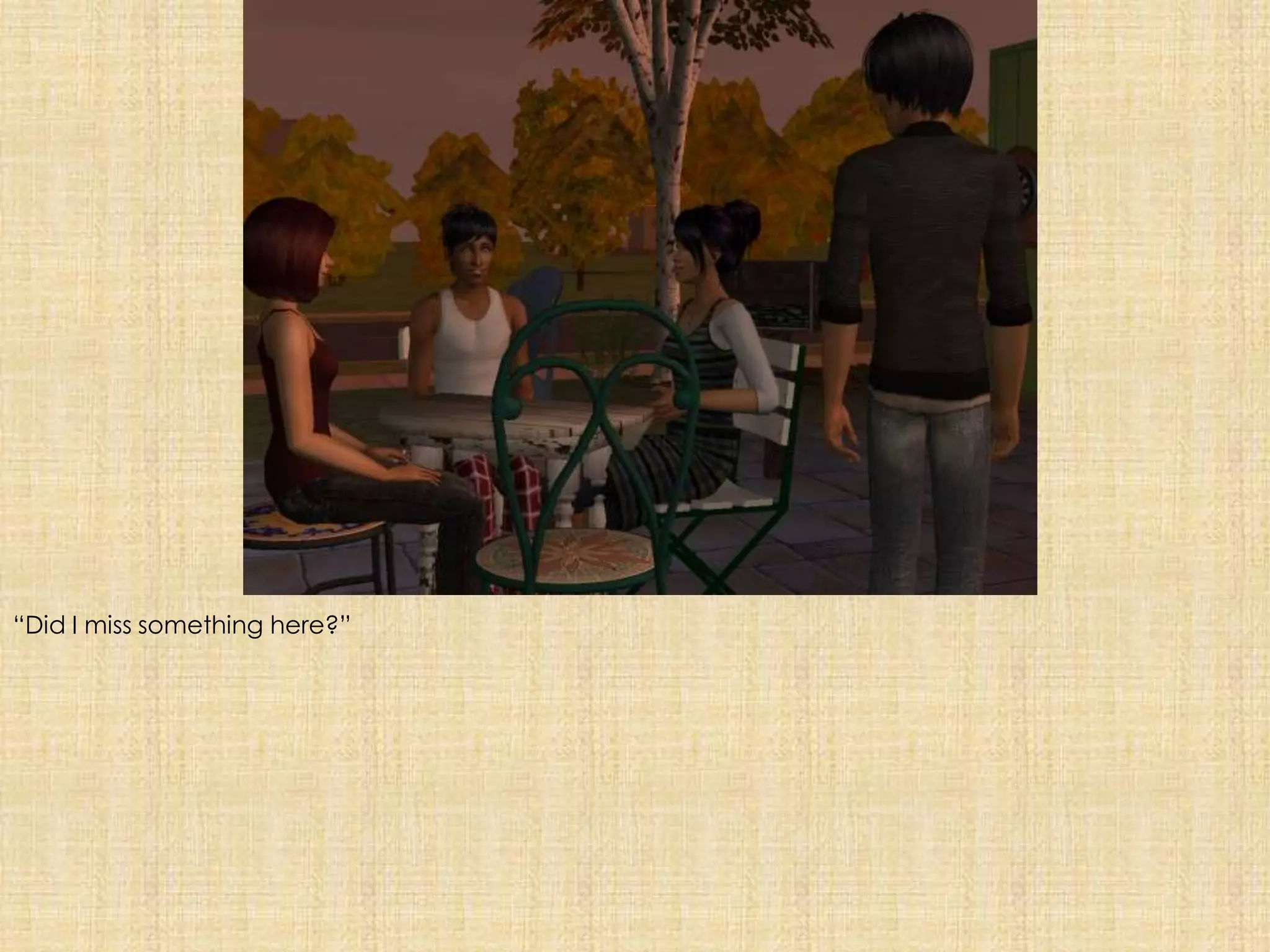 “Did I miss something here?”