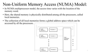 Multi Processor and Multi Computer Models | PPTX