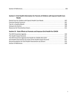 Comprehensive Oral Health Toolkit for Children with Special Health Care ...