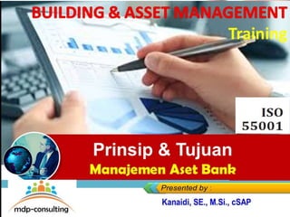 Prinsip & Tujuan
Manajemen Aset Bank
Training
 