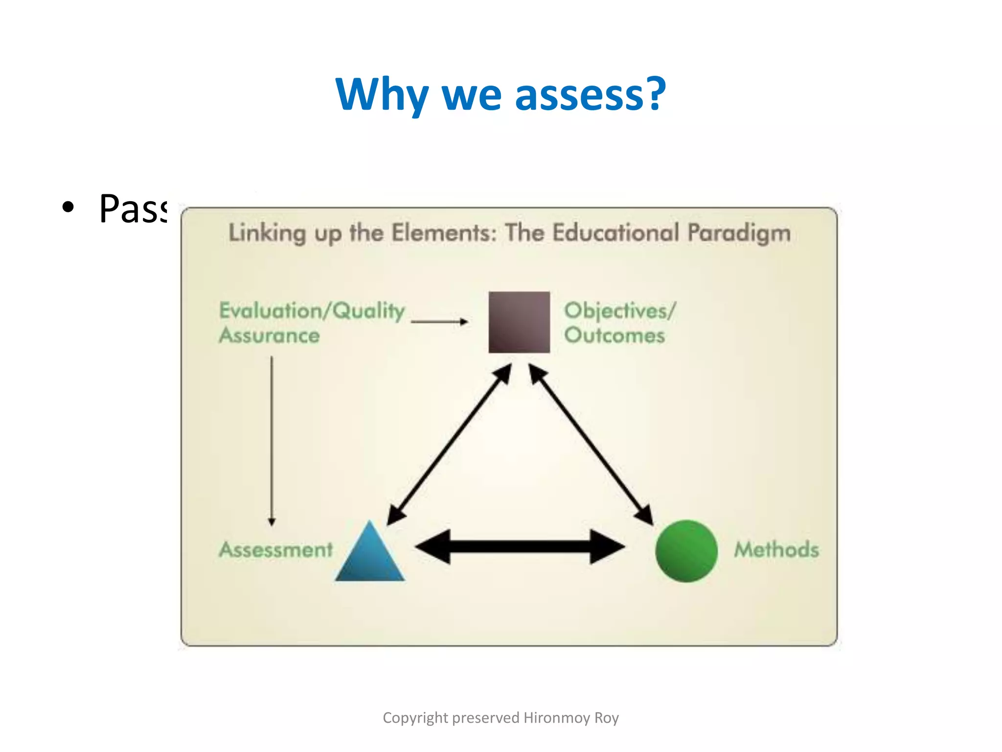 choosing right assessment method+ assessment of clinical skill ...