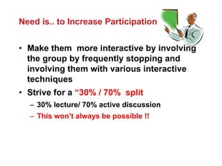 INTERACTIVE & INNOVATIVE TEACHING | PPTX