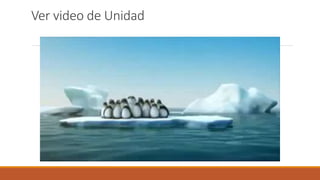 Ver video de Unidad
 