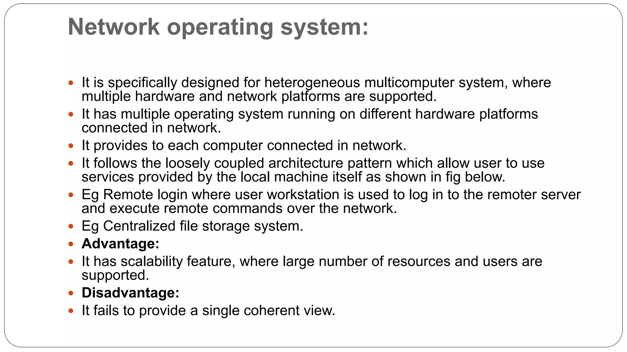 2. Distributed Systems Hardware & Software concepts | PPTX | Operating ...