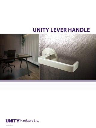 UNITY LEVER HANDLE
Version: 2018.2
 