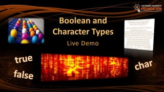 03 and 04 .Operators, Expressions, working with the console and ...