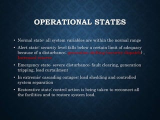 Power System Control | PPTX