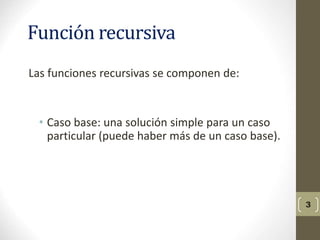 2. Recursividad | PPT