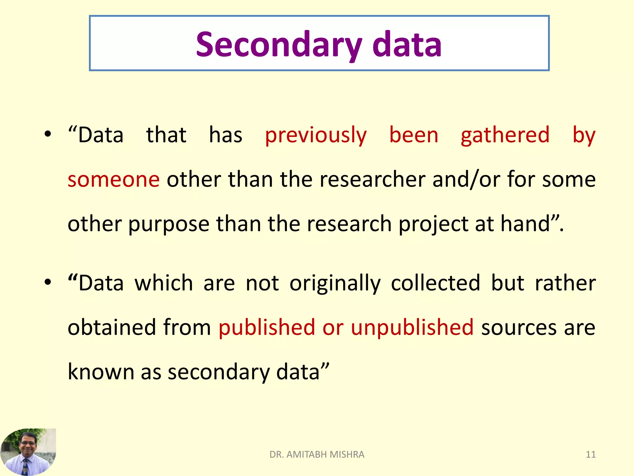 Primary & Secondary Data | PDF | Databases | Computer Software and ...