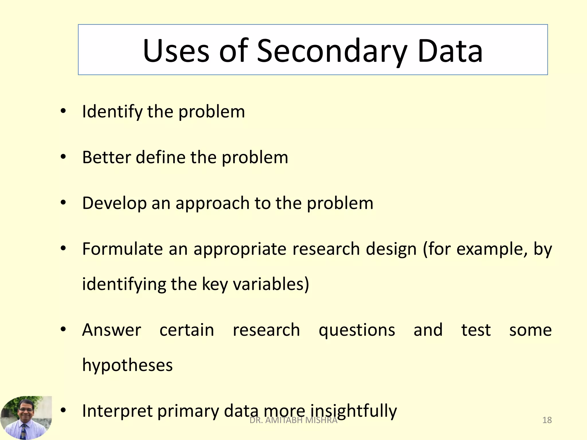 Primary & Secondary Data | PDF | Databases | Computer Software and ...
