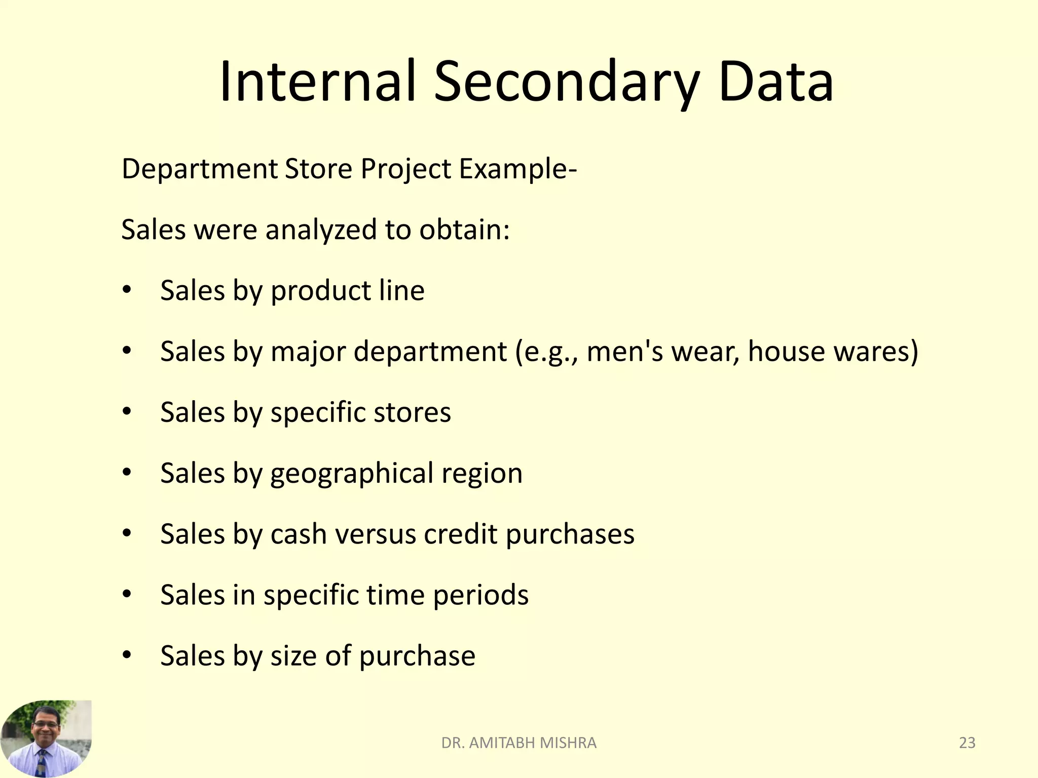 Primary & Secondary Data | PDF | Databases | Computer Software and ...