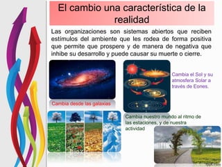 2.2 el proceso de cambio en las organizaciones | PPTX