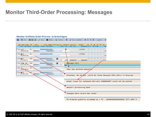SAP Third party scenarios _automatives | PDF